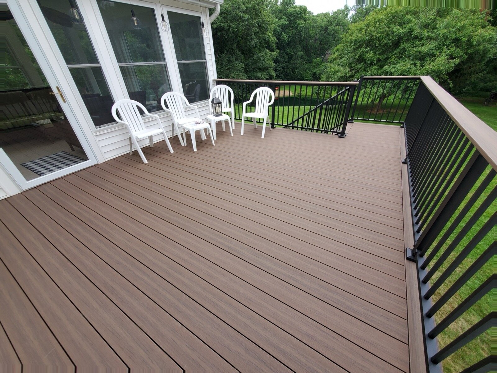 Composite Deck by T&T Home Improvement in Cedar Rapids