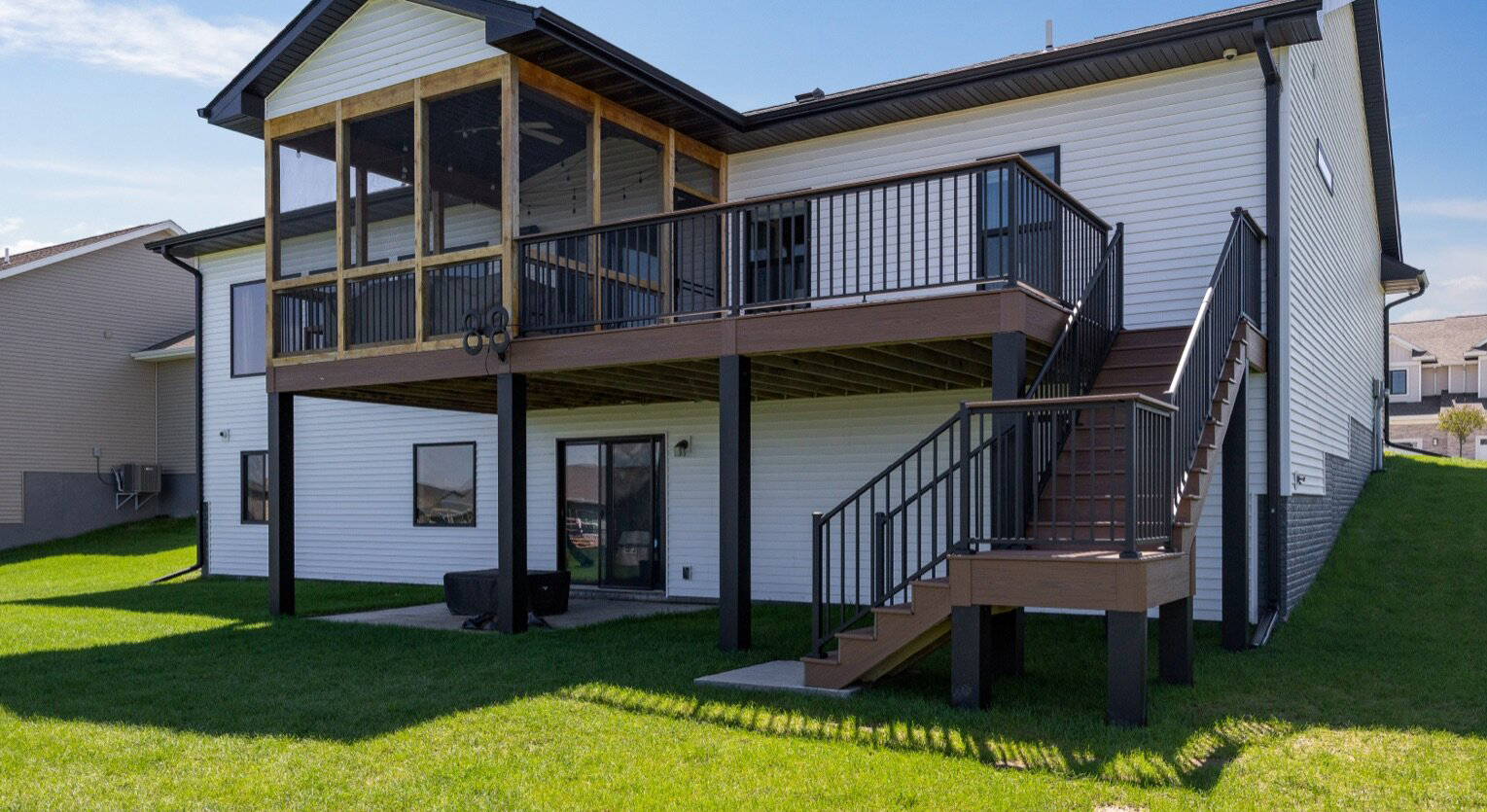 Deck in Marion, Iowa
